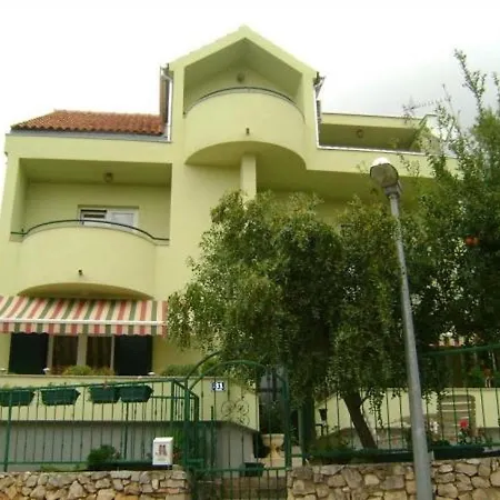 In Zaboric With Sea View, Balcony, Air Conditioning, Wifi 5177-1
