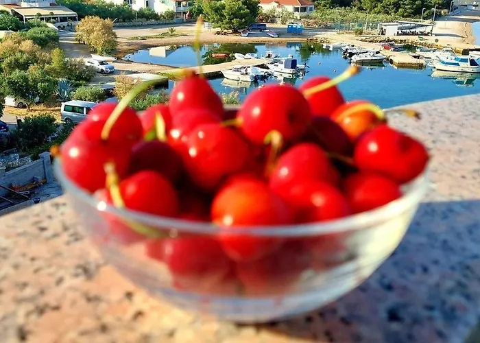 דירה In Zaboric With Sea View, Balcony, Air Conditioning, Wifi 5177-1