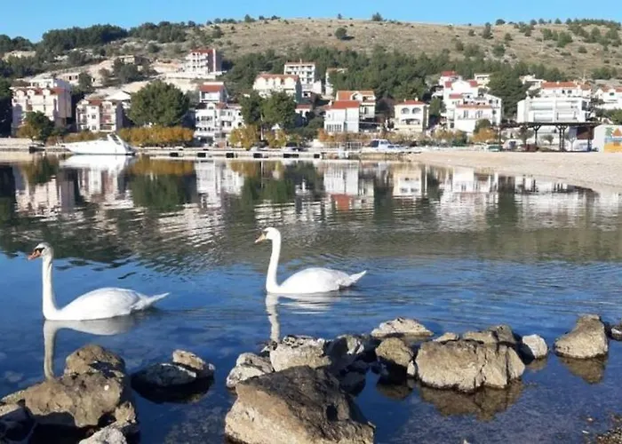 Lejlighed In Zaboric With Sea View, Balcony, Air Conditioning, Wifi 5177-1 *