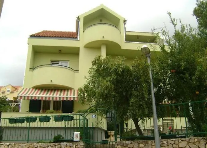 In Zaboric With Sea View, Balcony, Air Conditioning, Wifi 5177-1